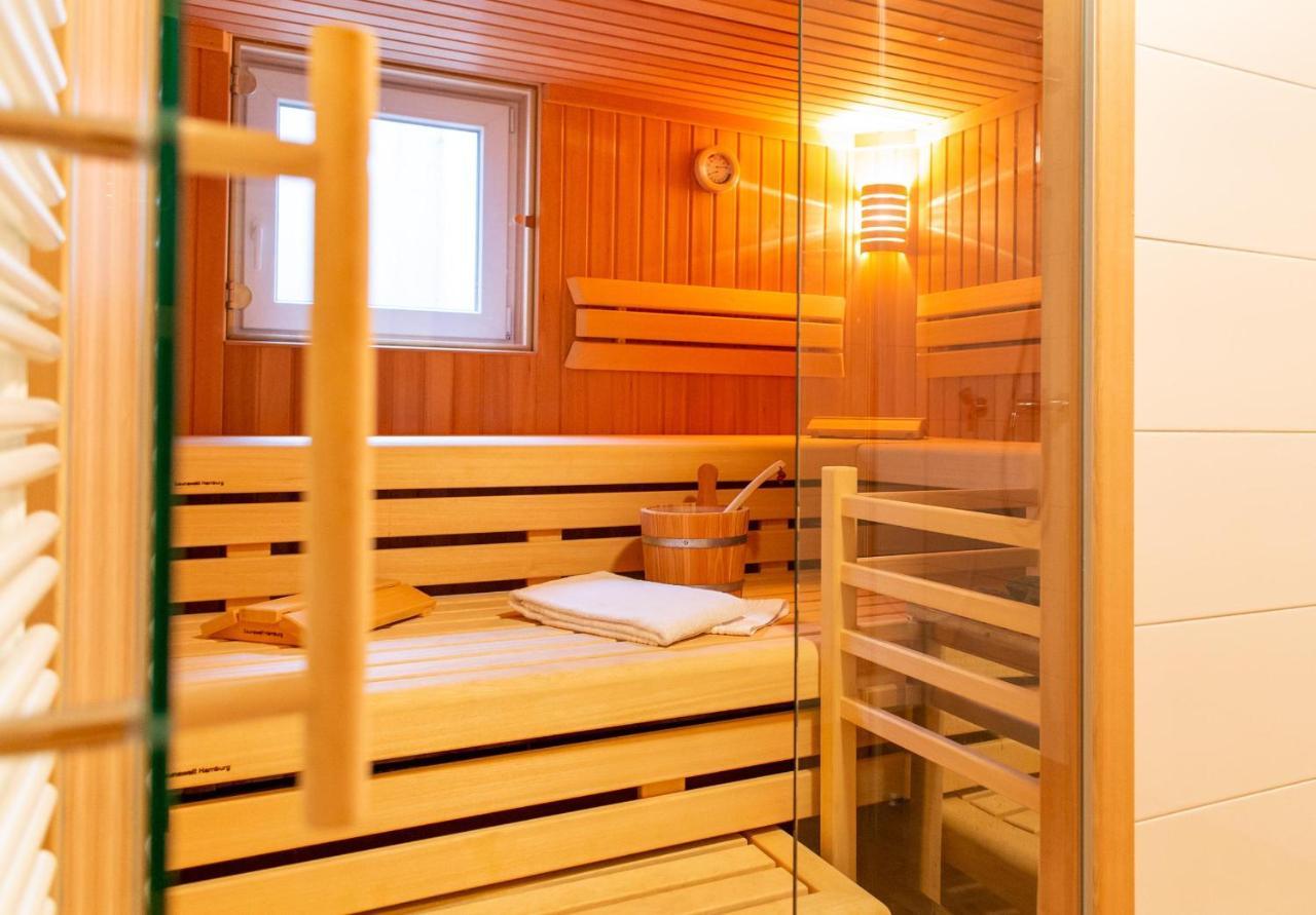 Haus Watthus - Wohnung Paradies Nebel Bagian luar foto